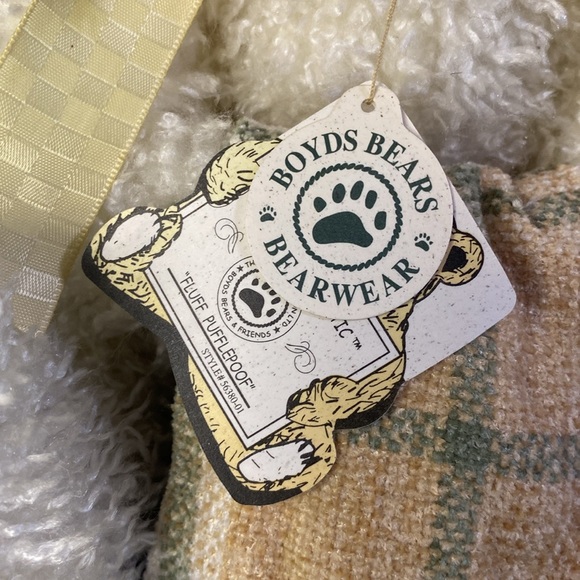 Boyd’s Bears “Fluff Pufflepoof” bear, NWT. - Picture 4 of 10